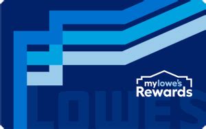 MyLowe's Rewards Card Account.